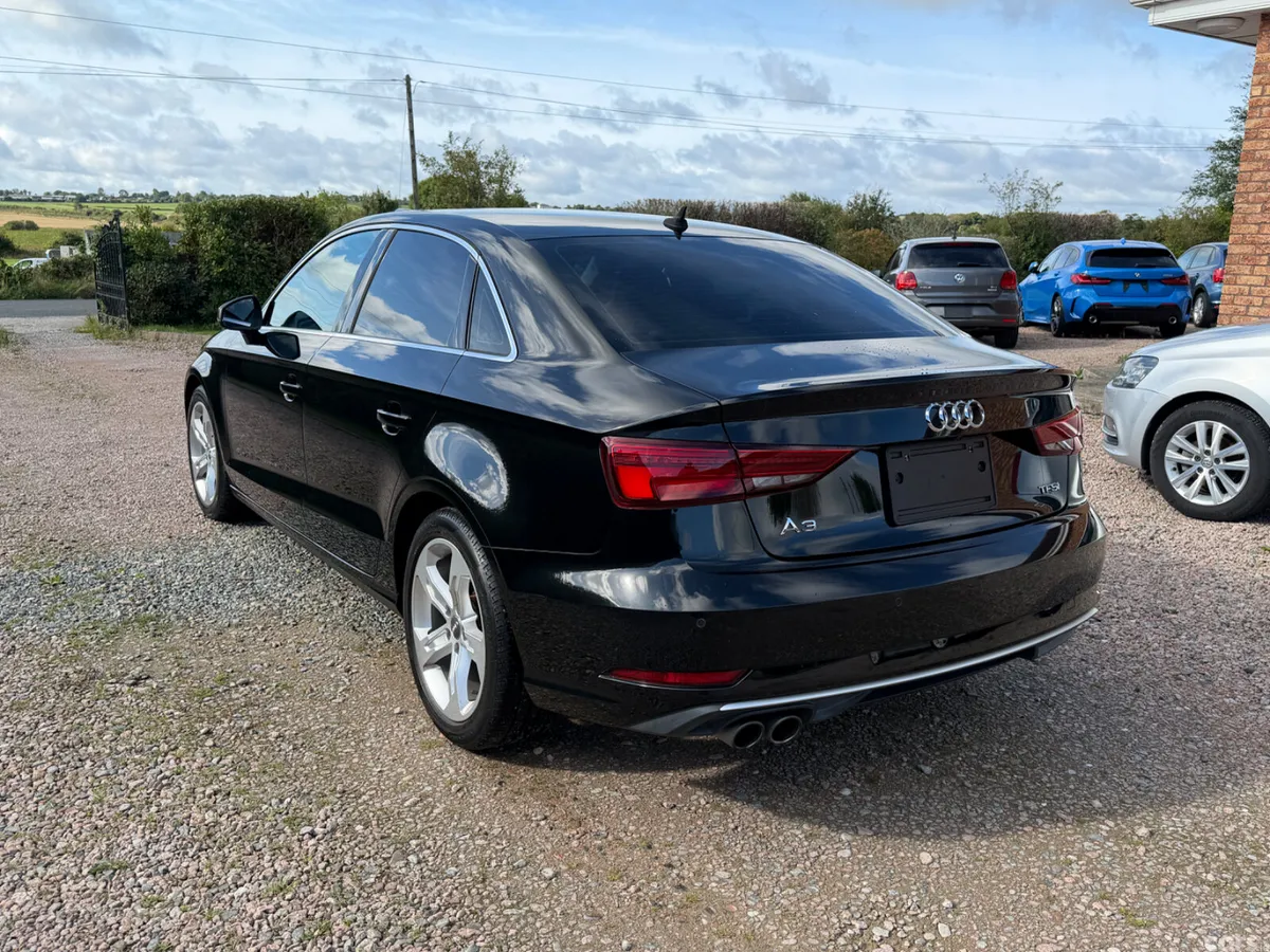 Audi A3 Saloon, Petrol, 2017, Black