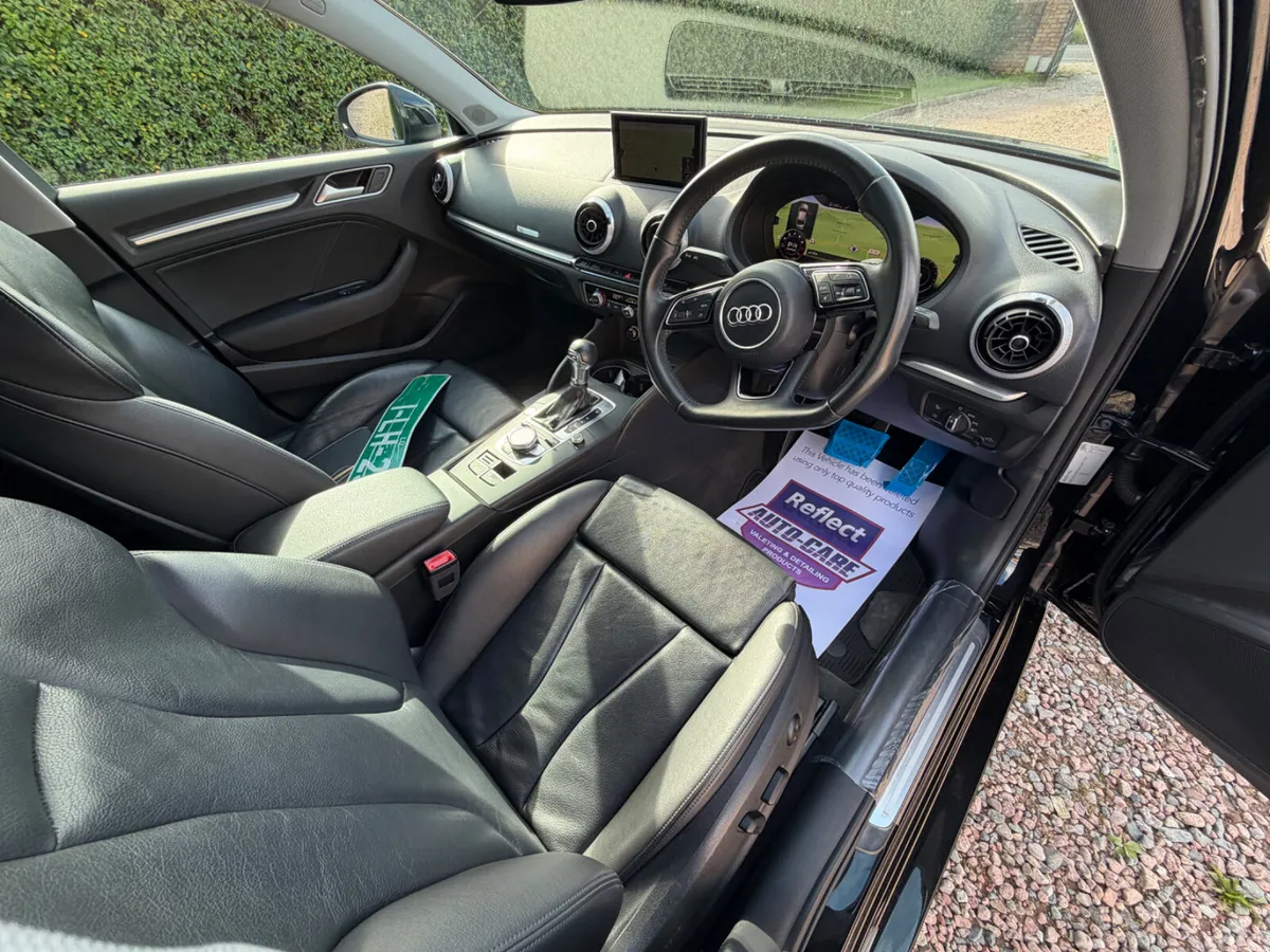 Audi A3 Saloon, Petrol, 2017, Black