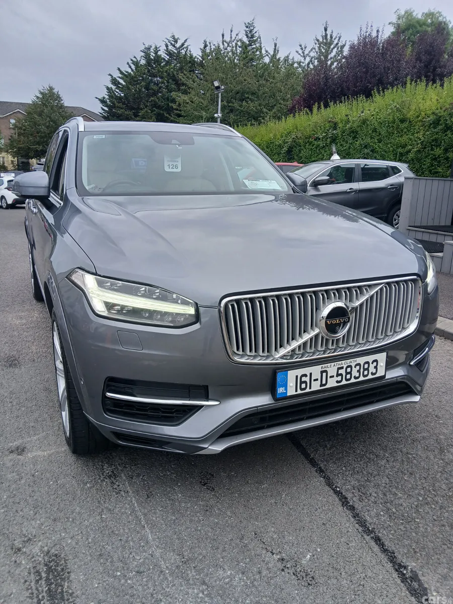 Volvo XC90 SUV, Petrol Plug-in Hybrid, 2016, Grey
