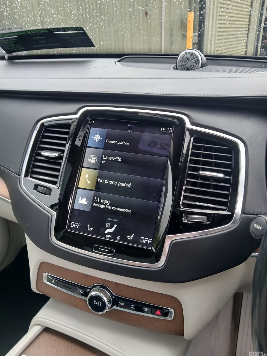 Volvo XC90 SUV, Petrol Plug-in Hybrid, 2016, Grey