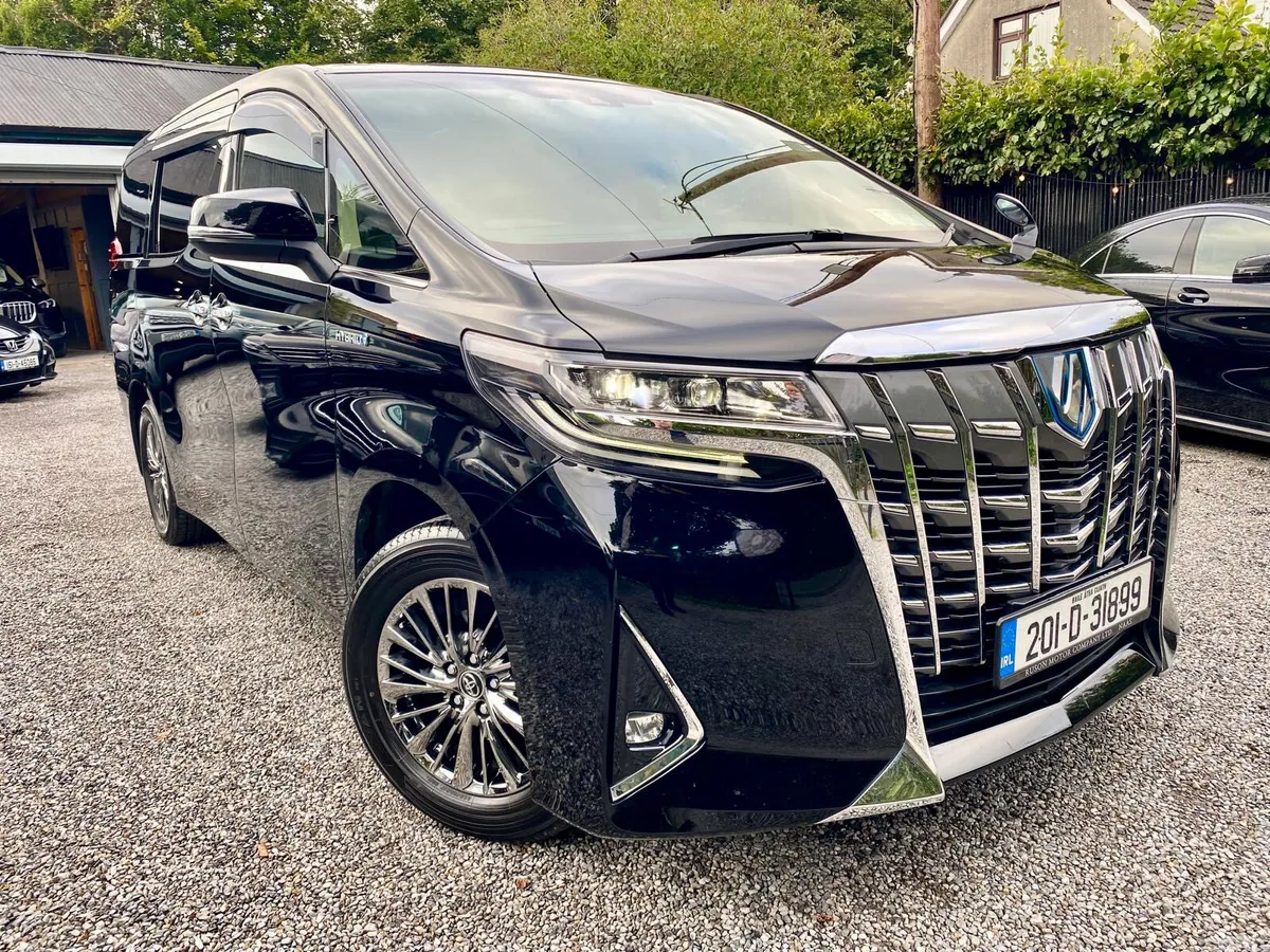 Toyota Alphard MPV, Petrol Hybrid, 2020, Black