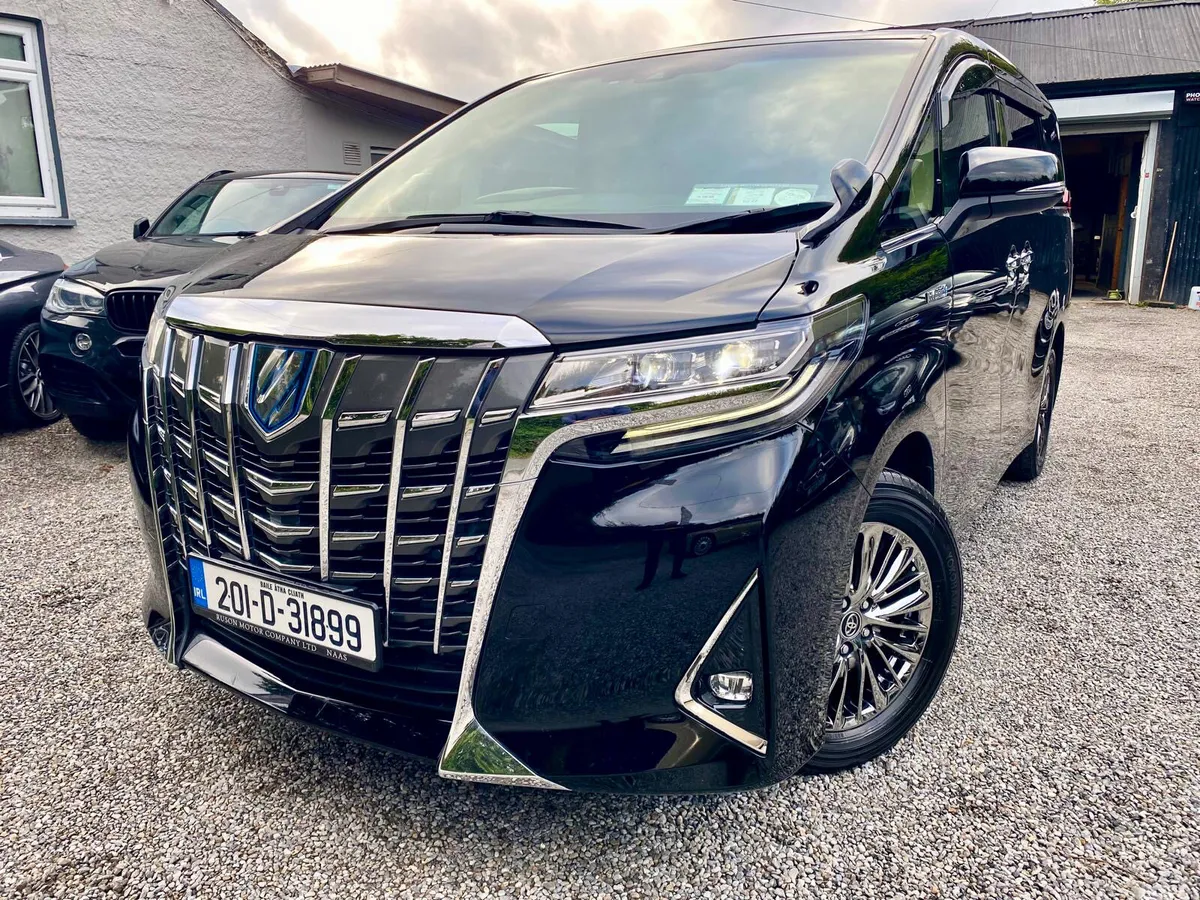 Toyota Alphard MPV, Petrol Hybrid, 2020, Black