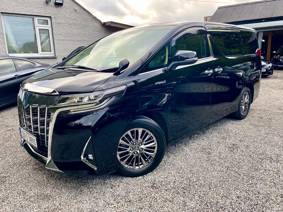 Toyota Alphard MPV, Petrol Hybrid, 2020, Black