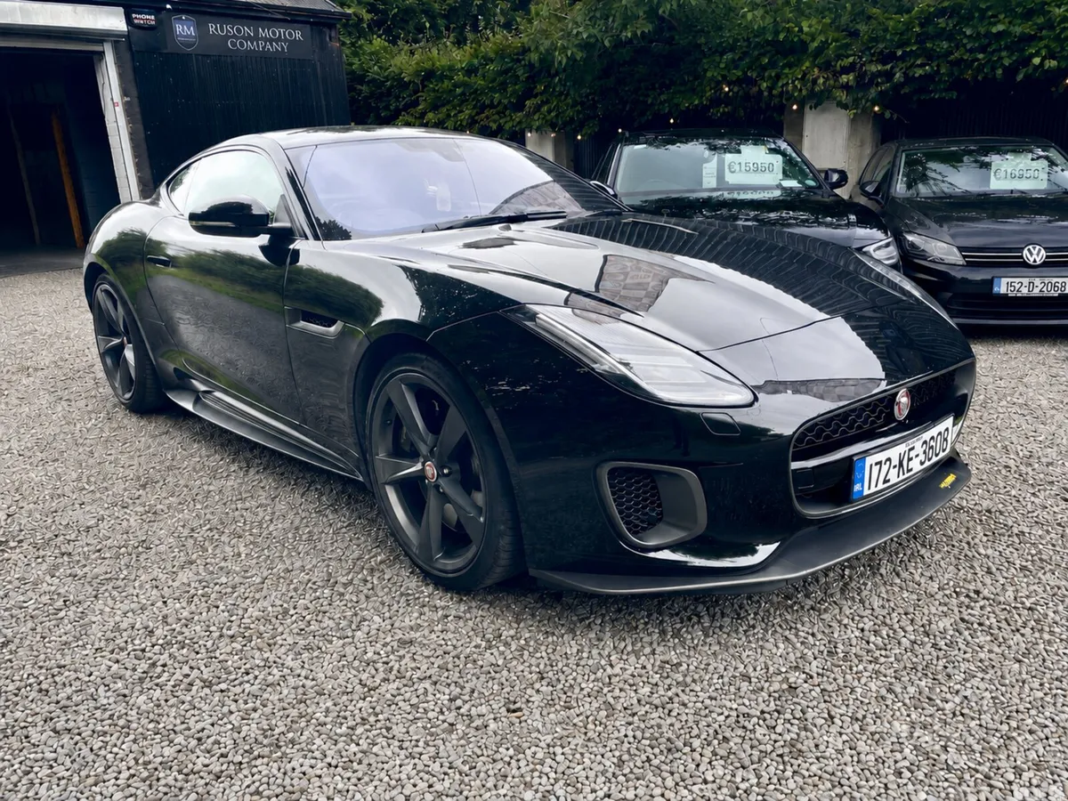 Jaguar F-Type Coupe, Petrol, 2017, Black