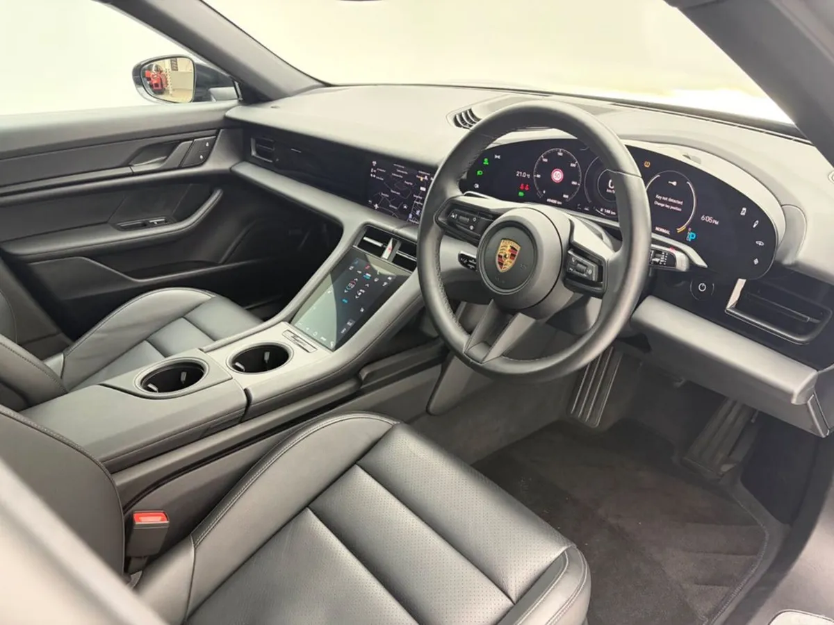 Porsche Taycan Saloon, Electric, 2023, Black