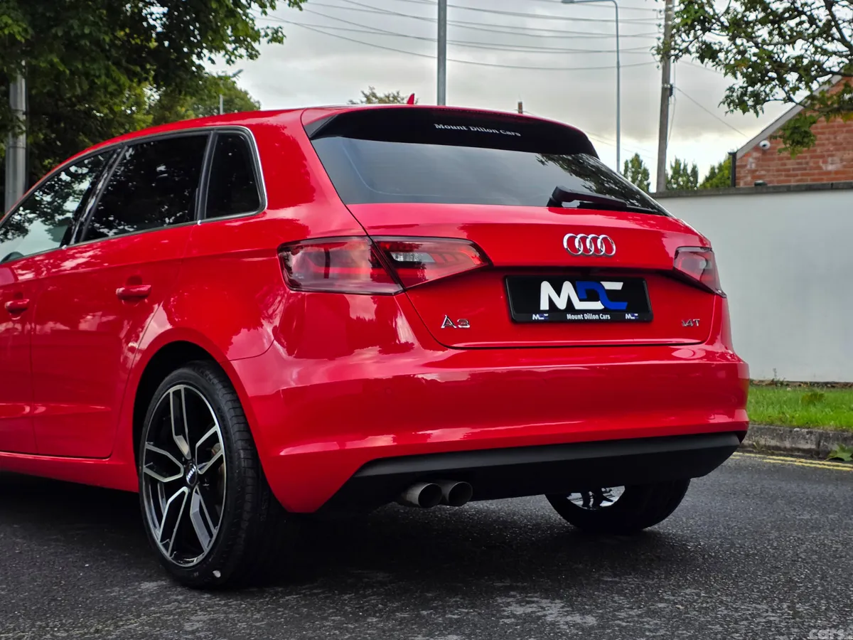 Audi A3 Hatchback, Petrol, 2014, Red