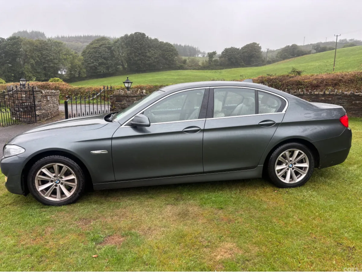 BMW 5-Series Saloon, Diesel, 2013, Green