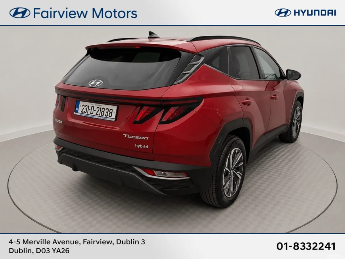 Hyundai Tucson MPV, Petrol Hybrid, 2023, Red