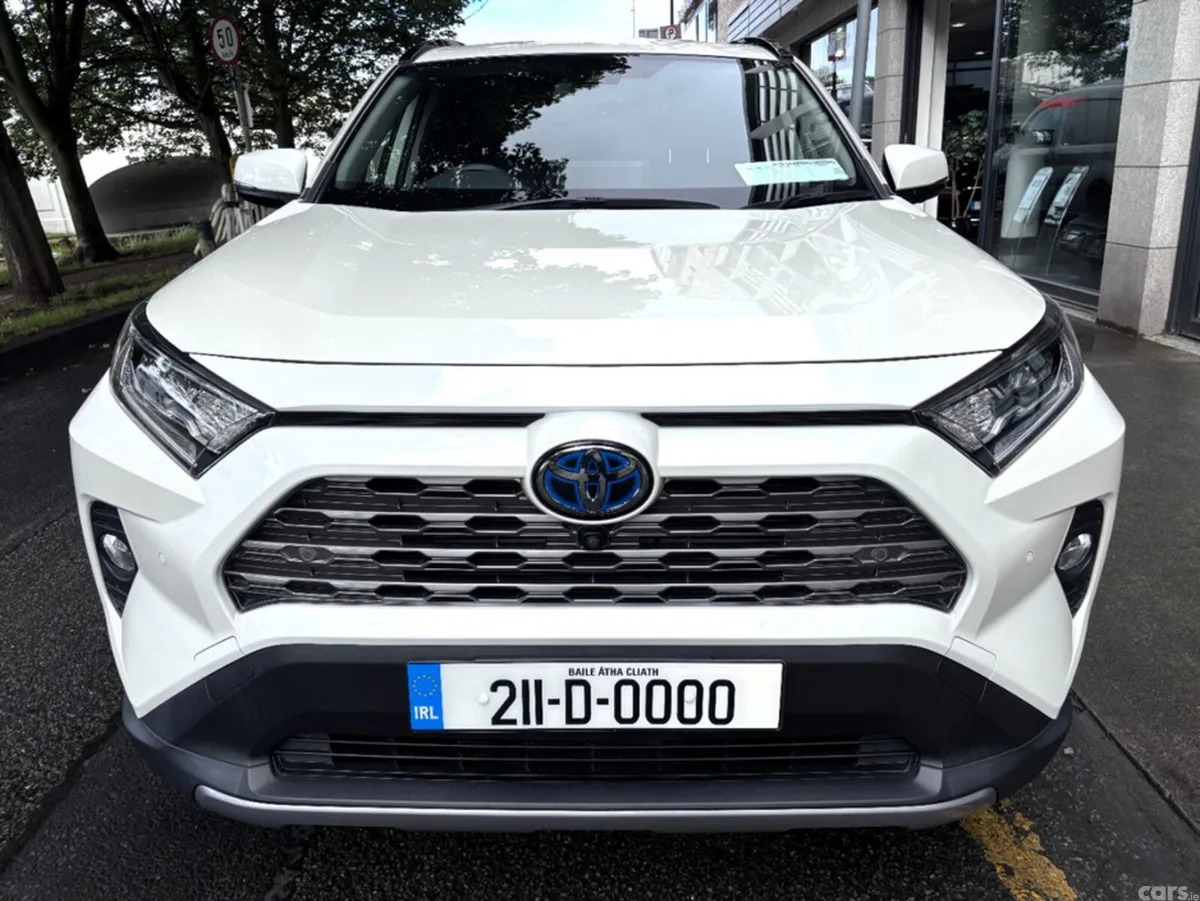 Toyota RAV4 SUV, Petrol Hybrid, 2021, White