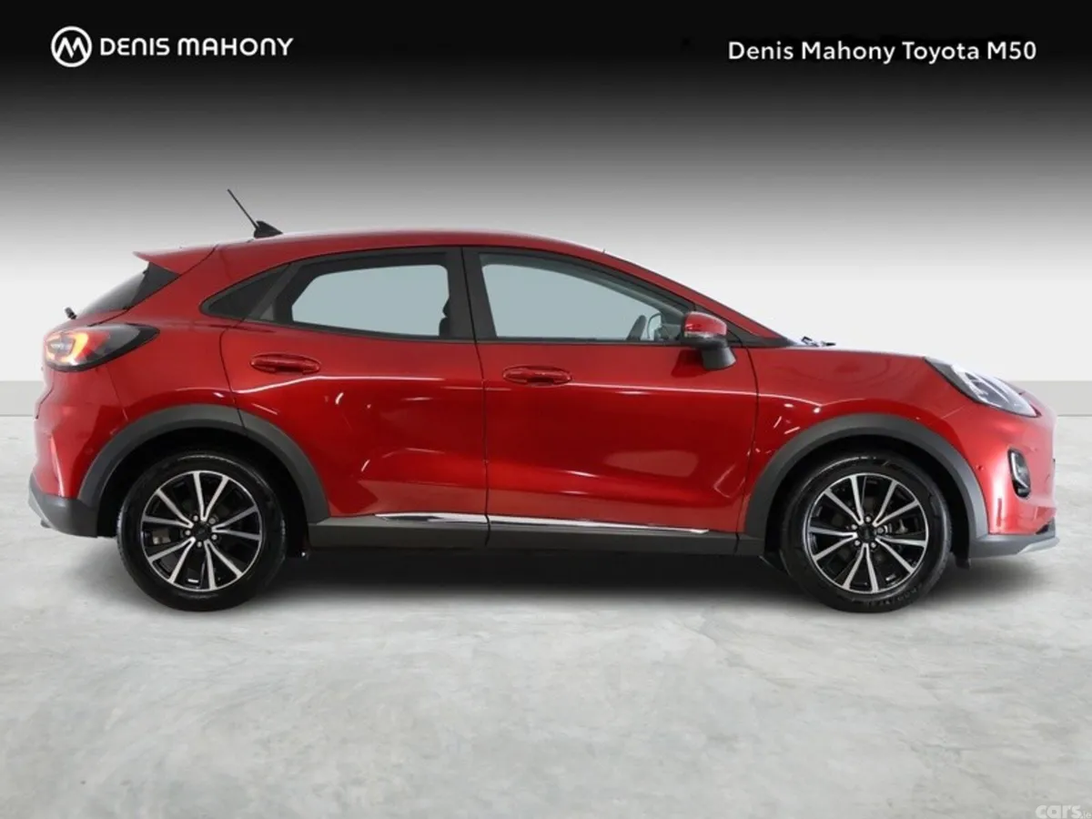 Ford Puma SUV, Petrol Hybrid, 2023, Red