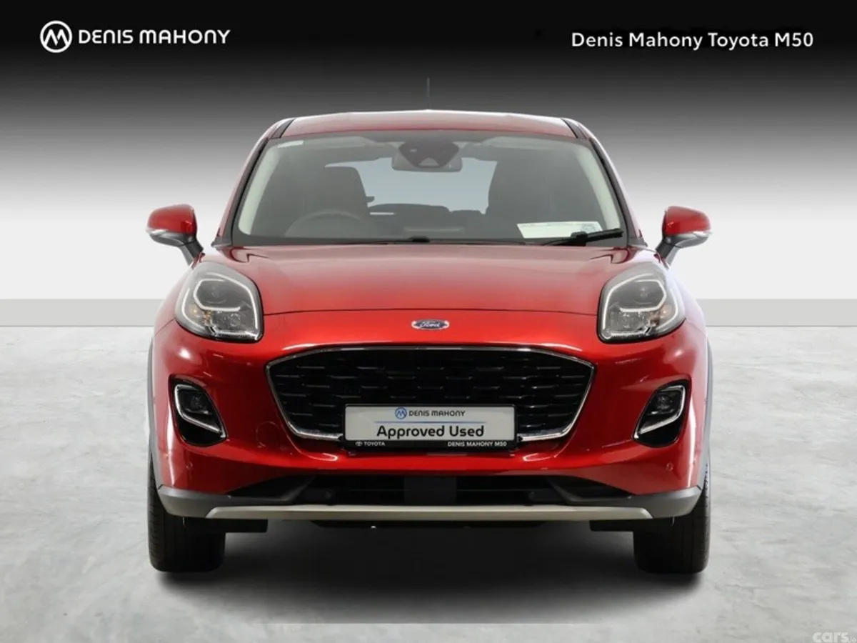 Ford Puma SUV, Petrol Hybrid, 2023, Red