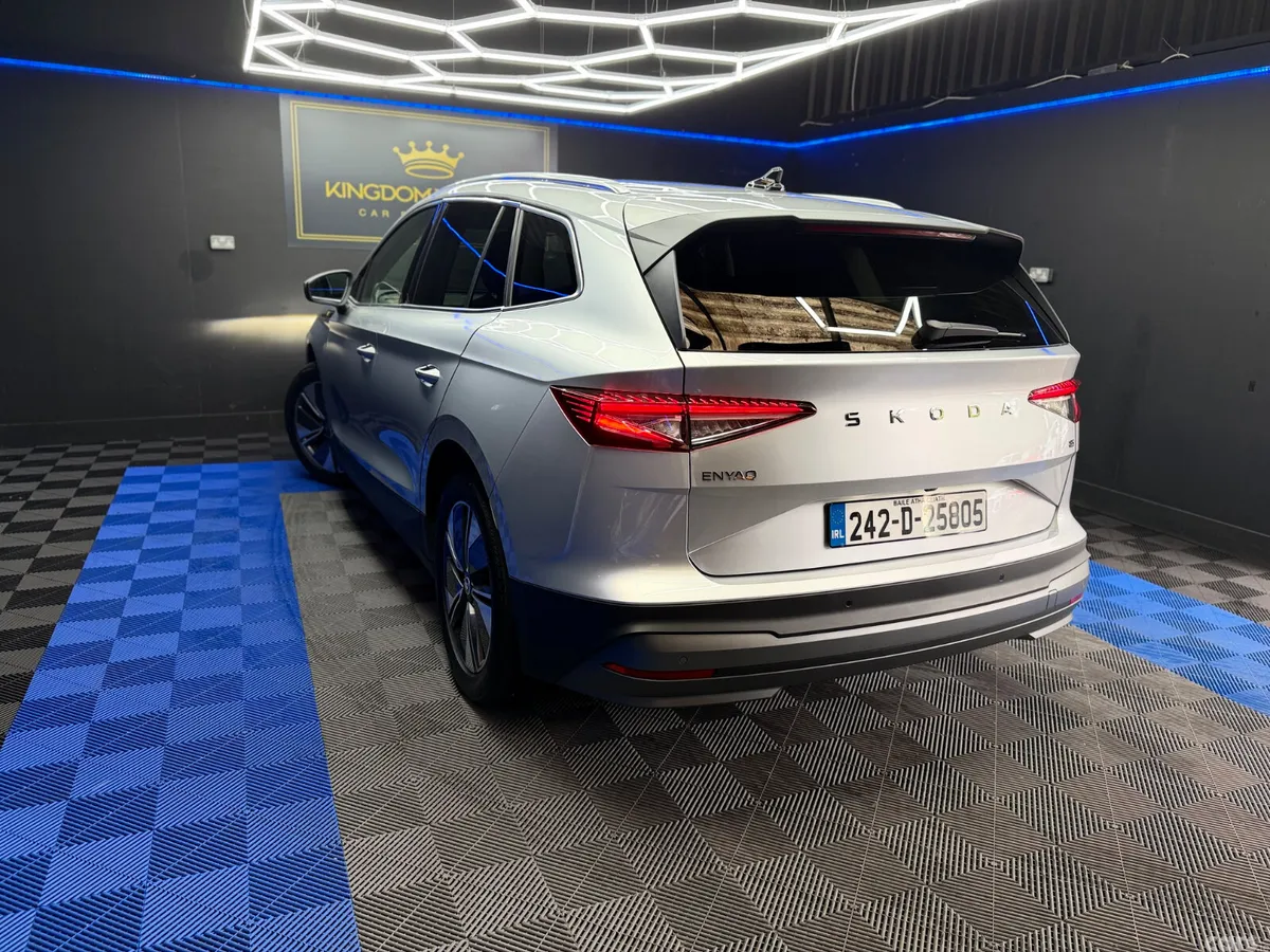 Skoda Enyaq Estate, Electric, 2024, Silver