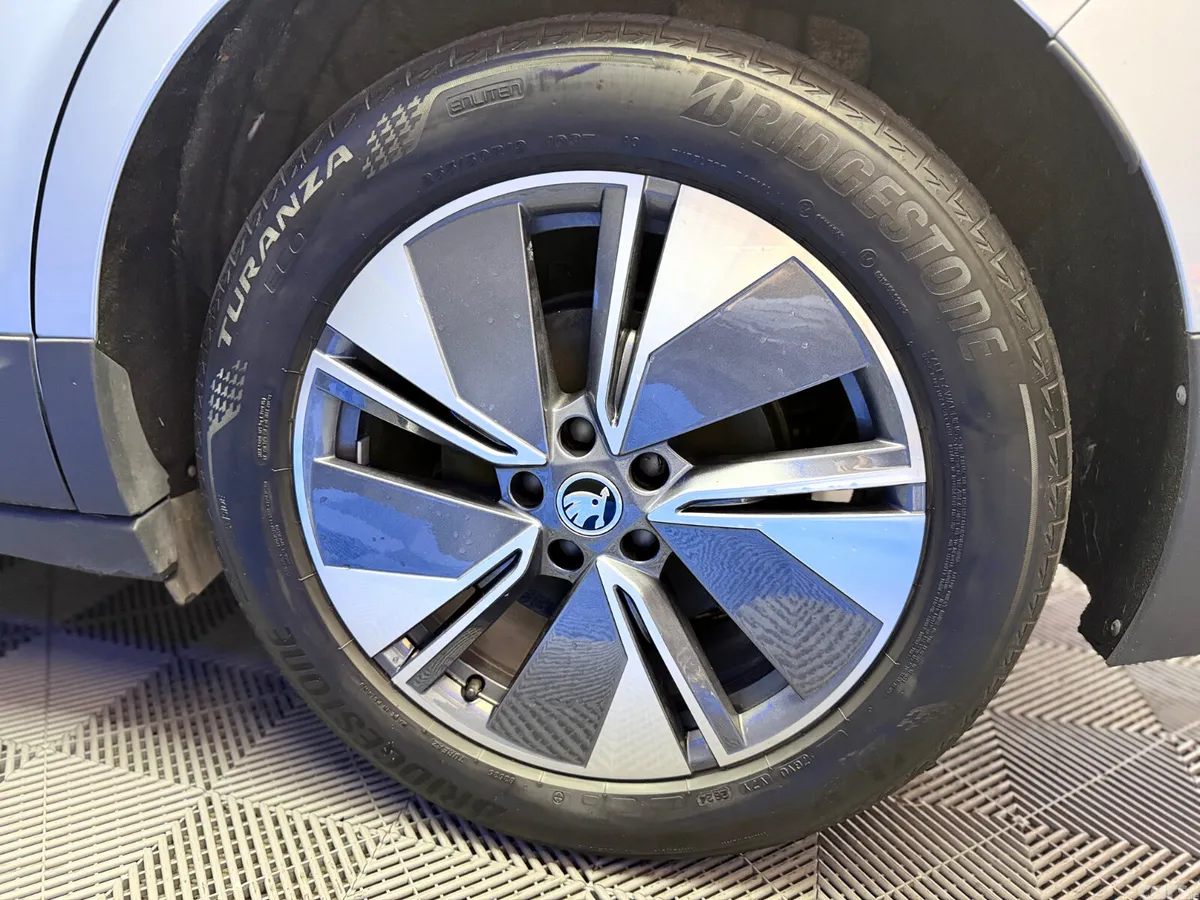 Skoda Enyaq Estate, Electric, 2024, Silver