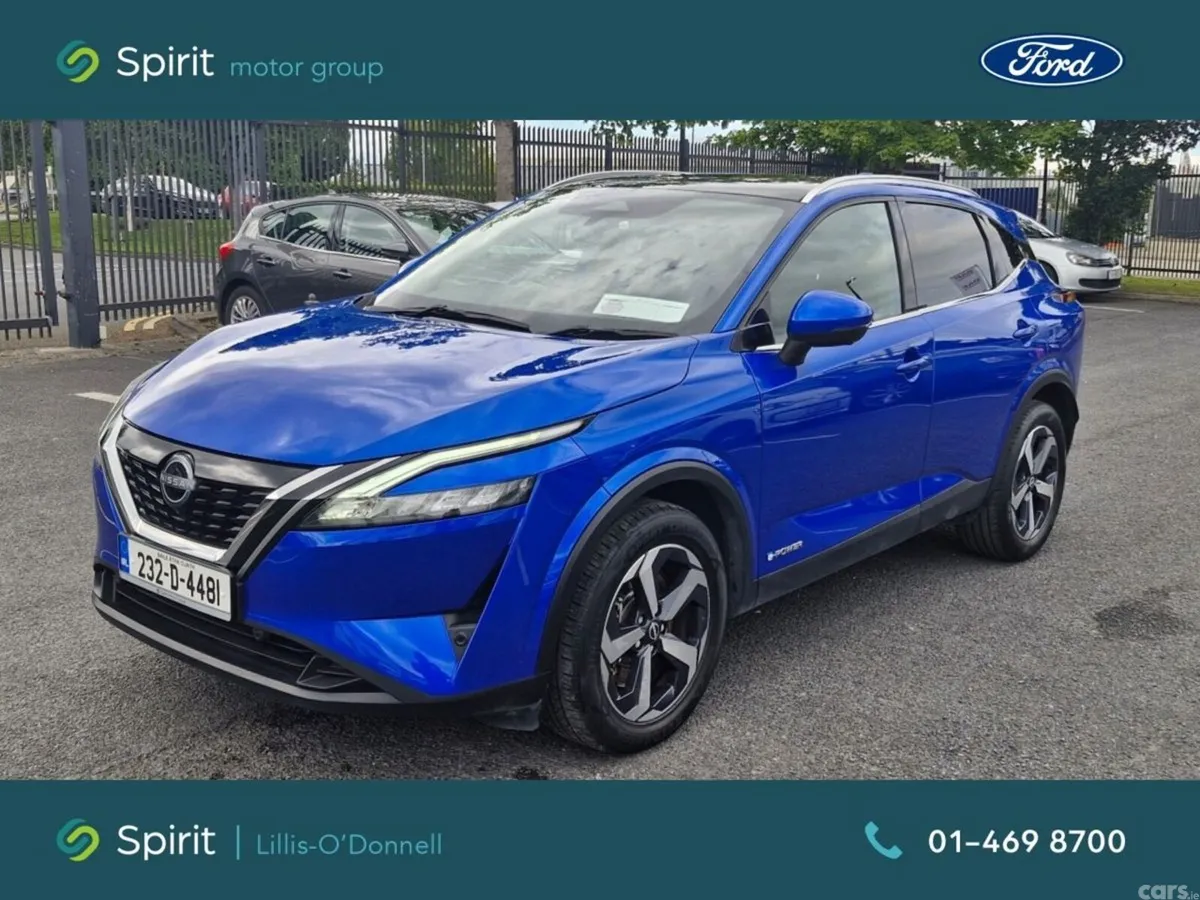 Nissan Qashqai MPV, Petrol Hybrid, 2023, Blue
