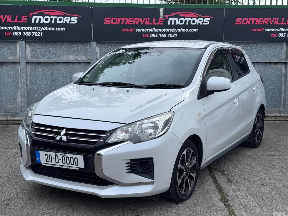 Mitsubishi Mirage Hatchback, Petrol, 2021, White