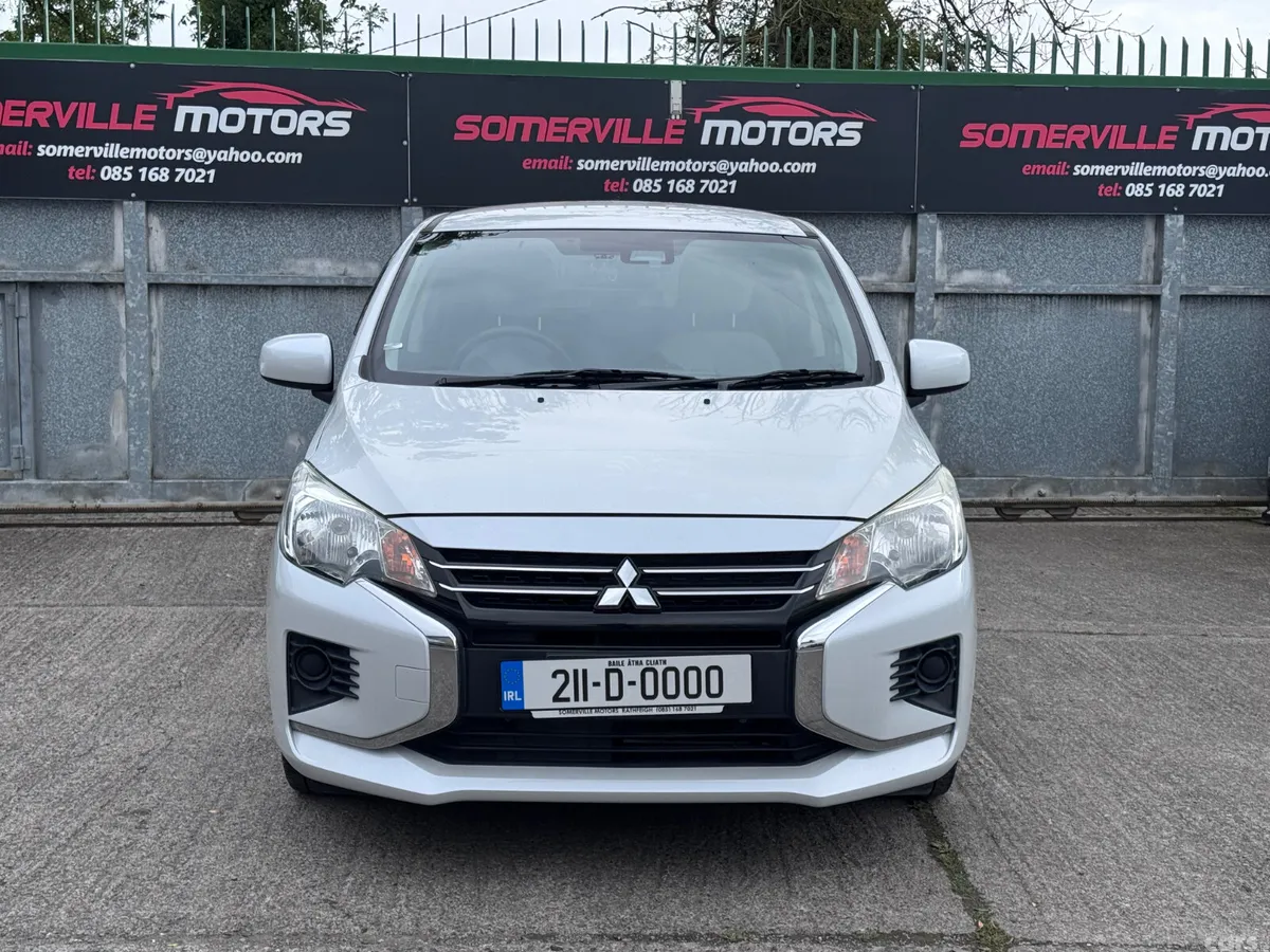 Mitsubishi Mirage Hatchback, Petrol, 2021, White