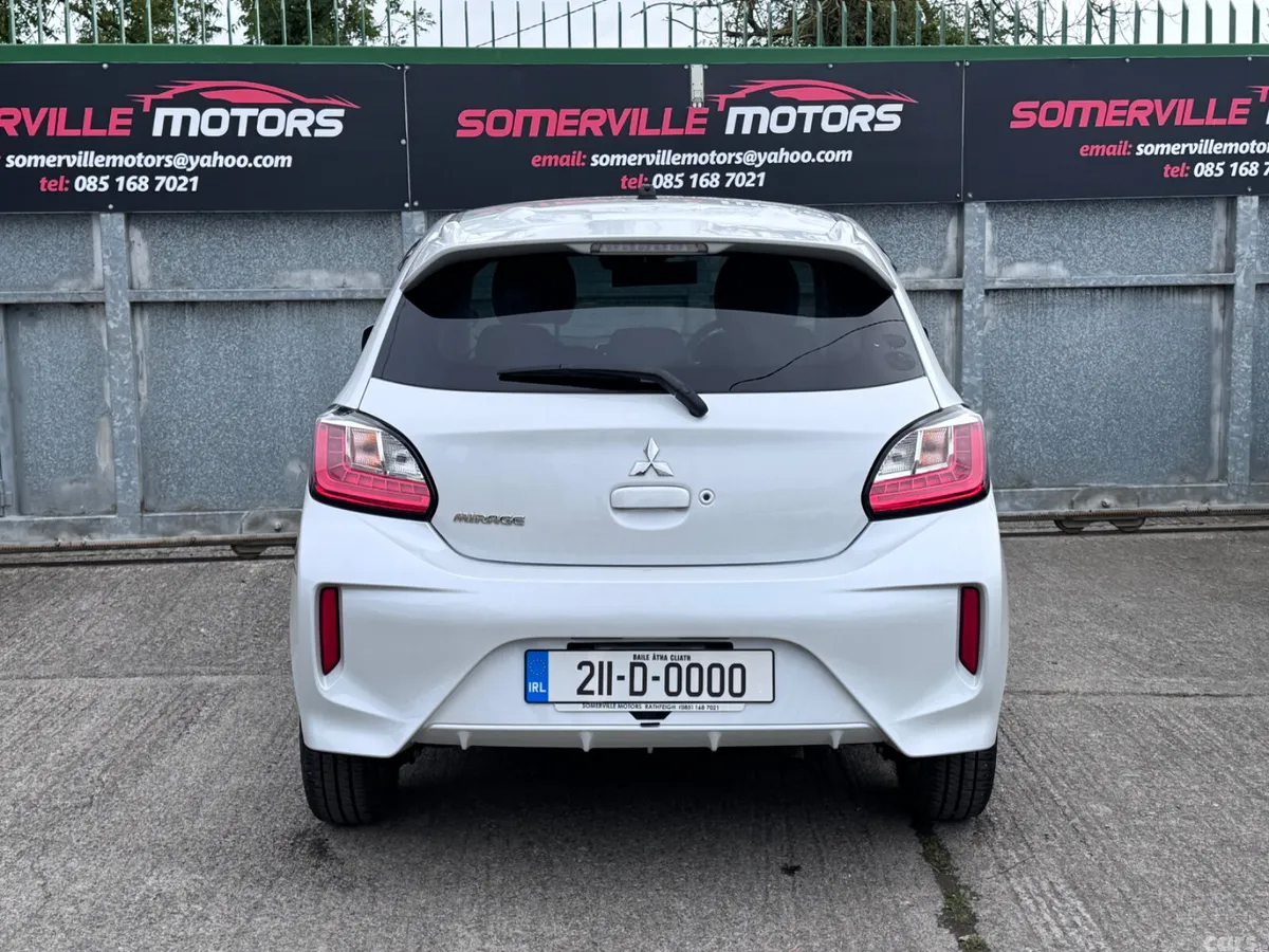 Mitsubishi Mirage Hatchback, Petrol, 2021, White
