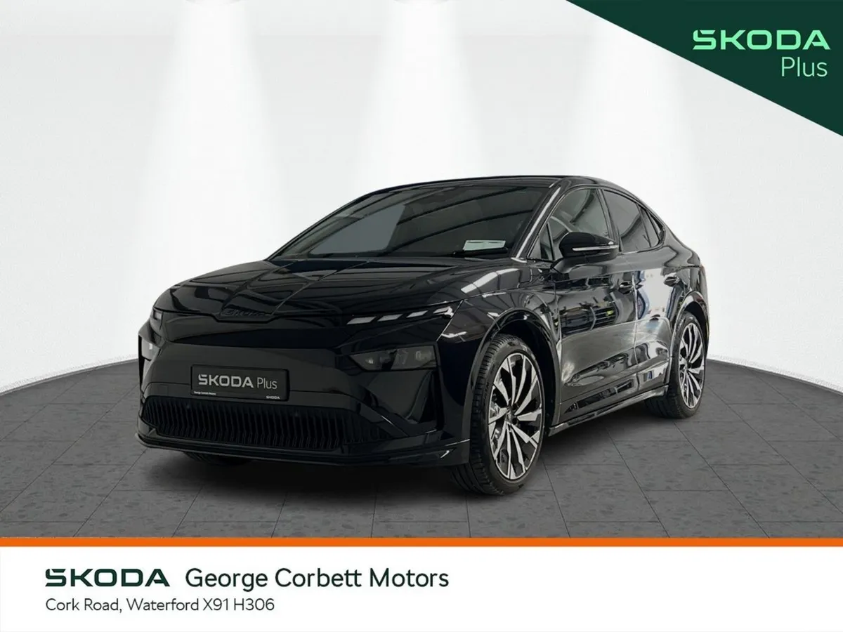 Skoda Enyaq Coupe, Electric, 2026, Black