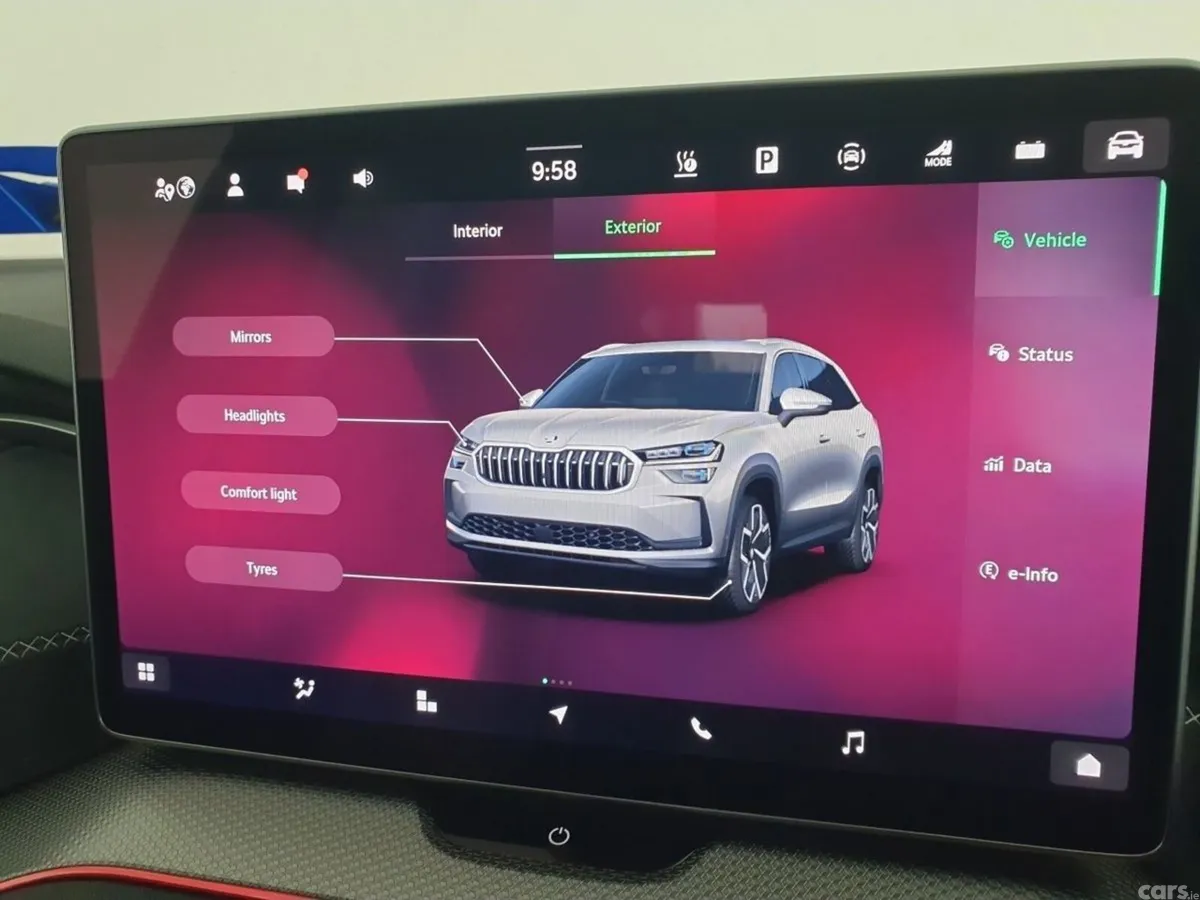 Skoda Kodiaq SUV, Petrol Plug-in Hybrid, 2026, Grey