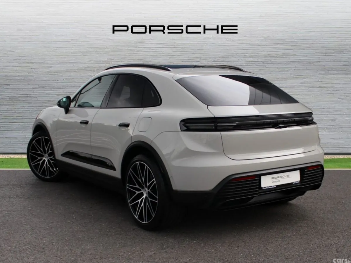 Porsche Macan SUV, Electric, 2026, Grey