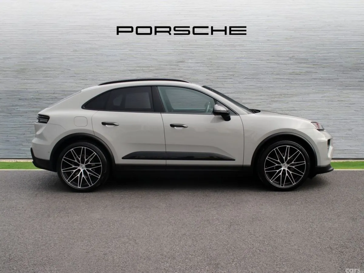Porsche Macan SUV, Electric, 2026, Grey