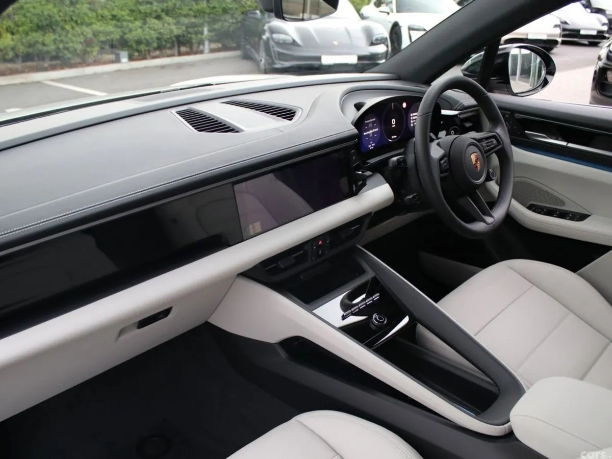 Porsche Macan SUV, Electric, 2026, Grey