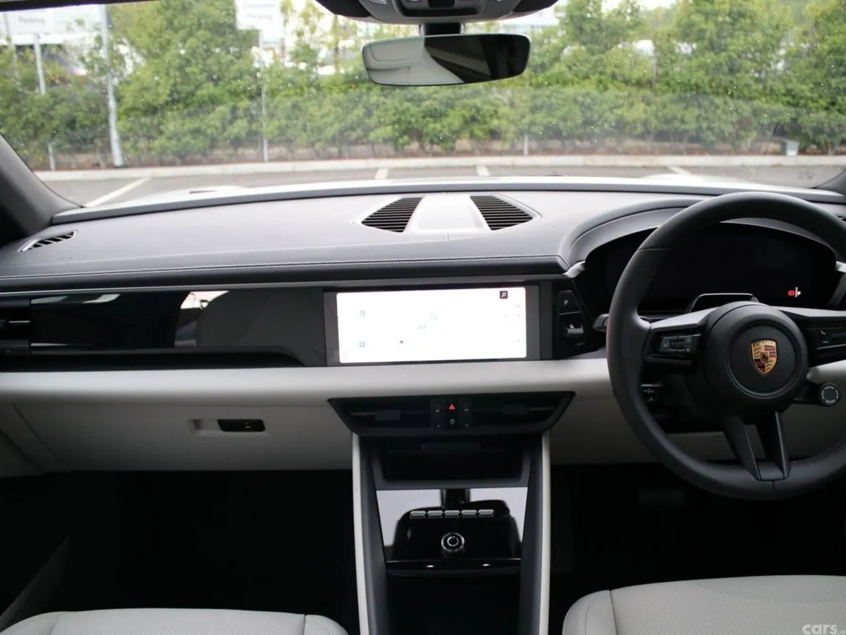 Porsche Macan SUV, Electric, 2026, Grey