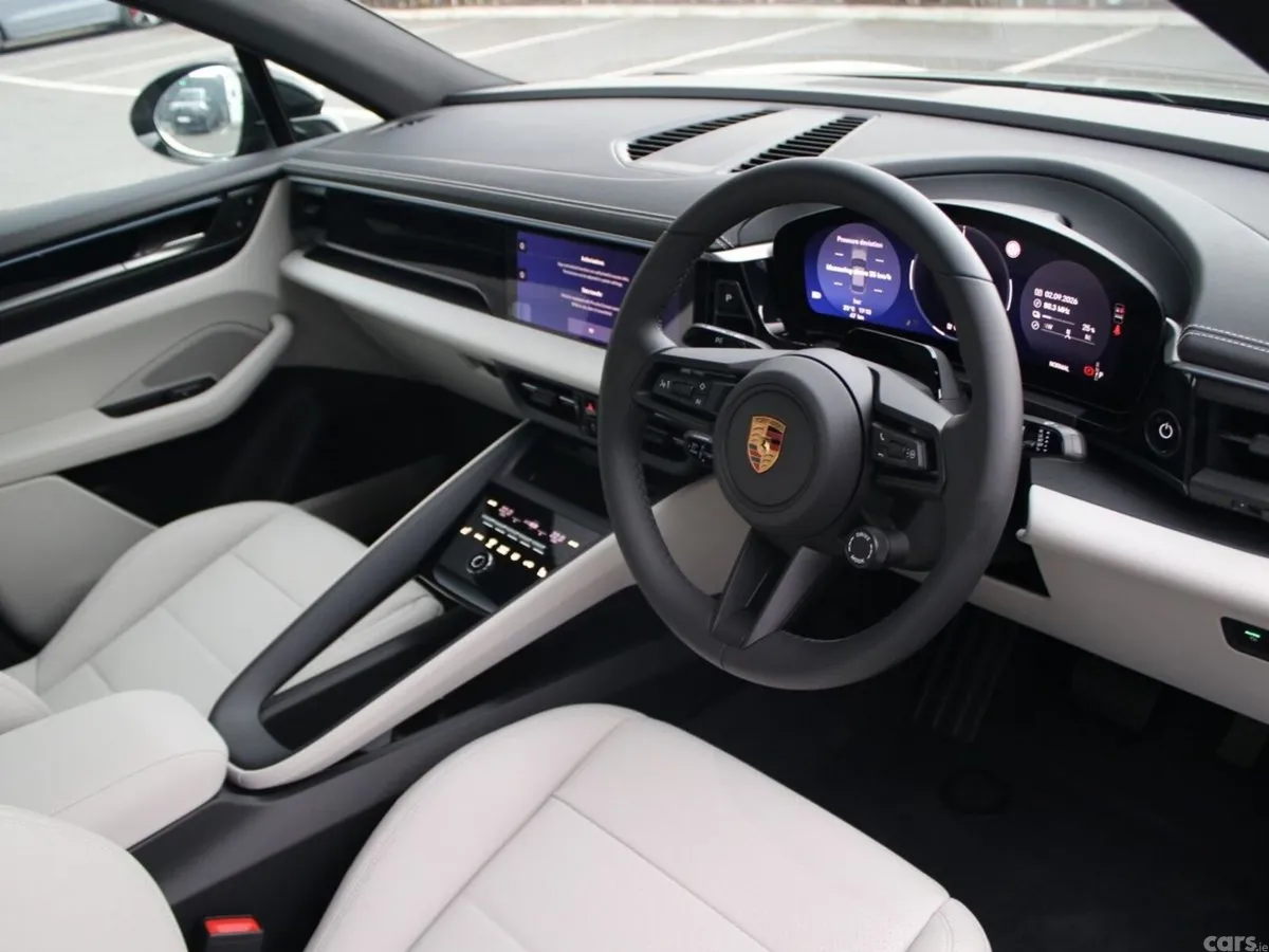 Porsche Macan SUV, Electric, 2026, Grey