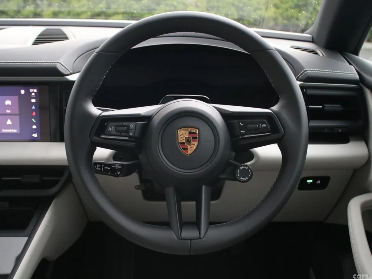 Porsche Macan SUV, Electric, 2026, Grey