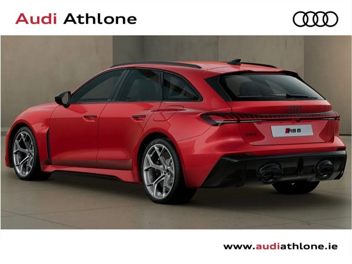 Audi RS5 Estate, Petrol Plug-in Hybrid, 2027, Red
