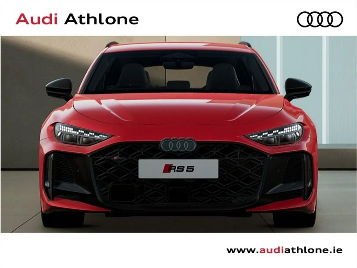Audi RS5 Estate, Petrol Plug-in Hybrid, 2027, Red