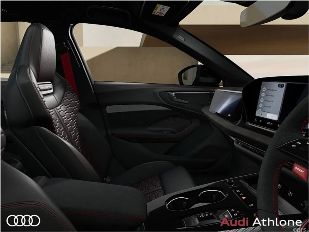 Audi RS5 Estate, Petrol Plug-in Hybrid, 2027, Red