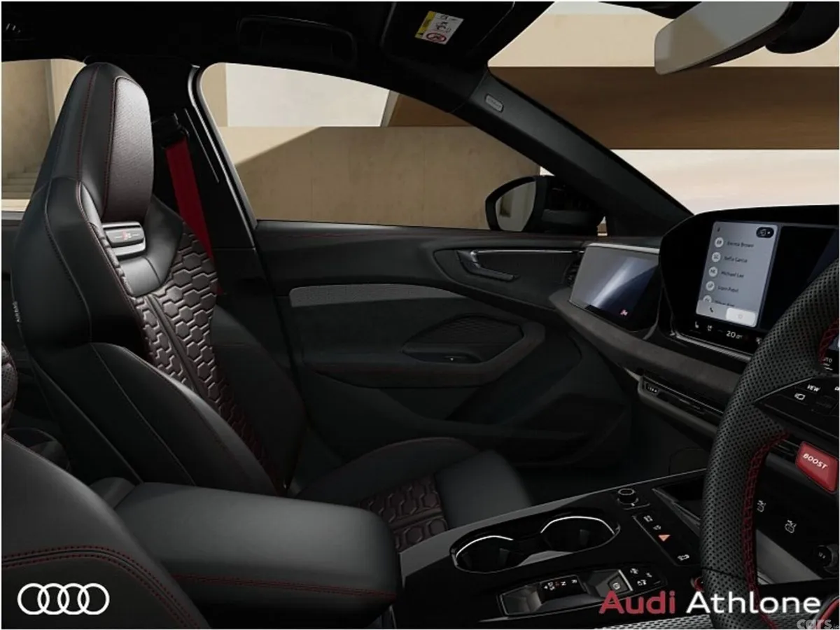 Audi RS5 Saloon, Petrol Plug-in Hybrid, 2027, White