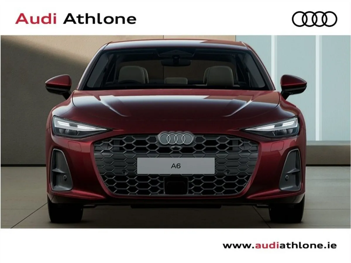 Audi A6 Saloon, Diesel Hybrid, 2027, Red