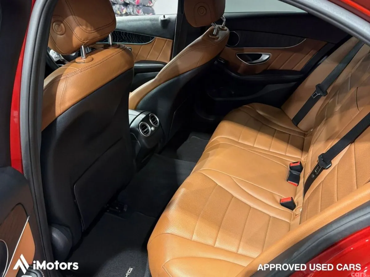 Mercedes-Benz C-Class Saloon, Diesel, 2019, Red