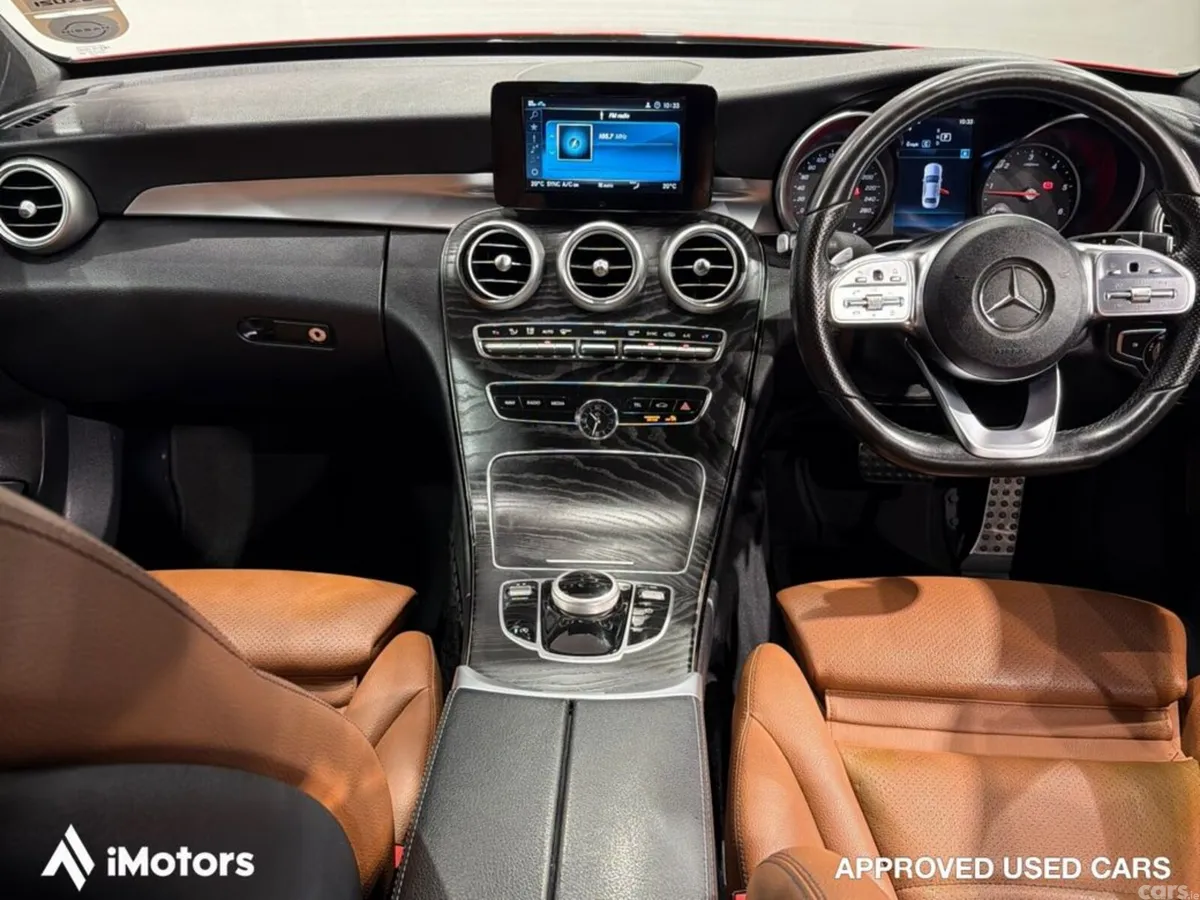 Mercedes-Benz C-Class Saloon, Diesel, 2019, Red