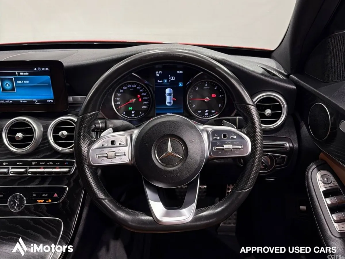 Mercedes-Benz C-Class Saloon, Diesel, 2019, Red