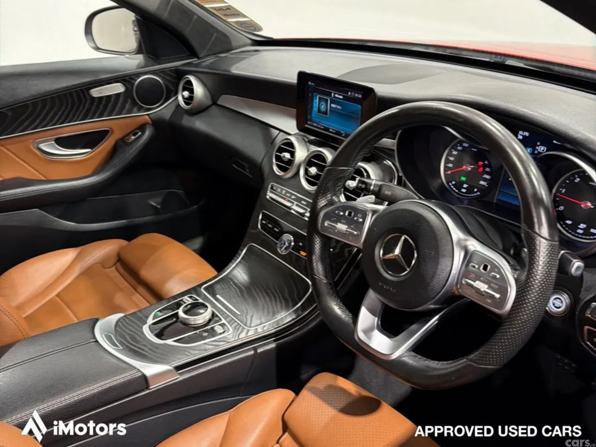 Mercedes-Benz C-Class Saloon, Diesel, 2019, Red
