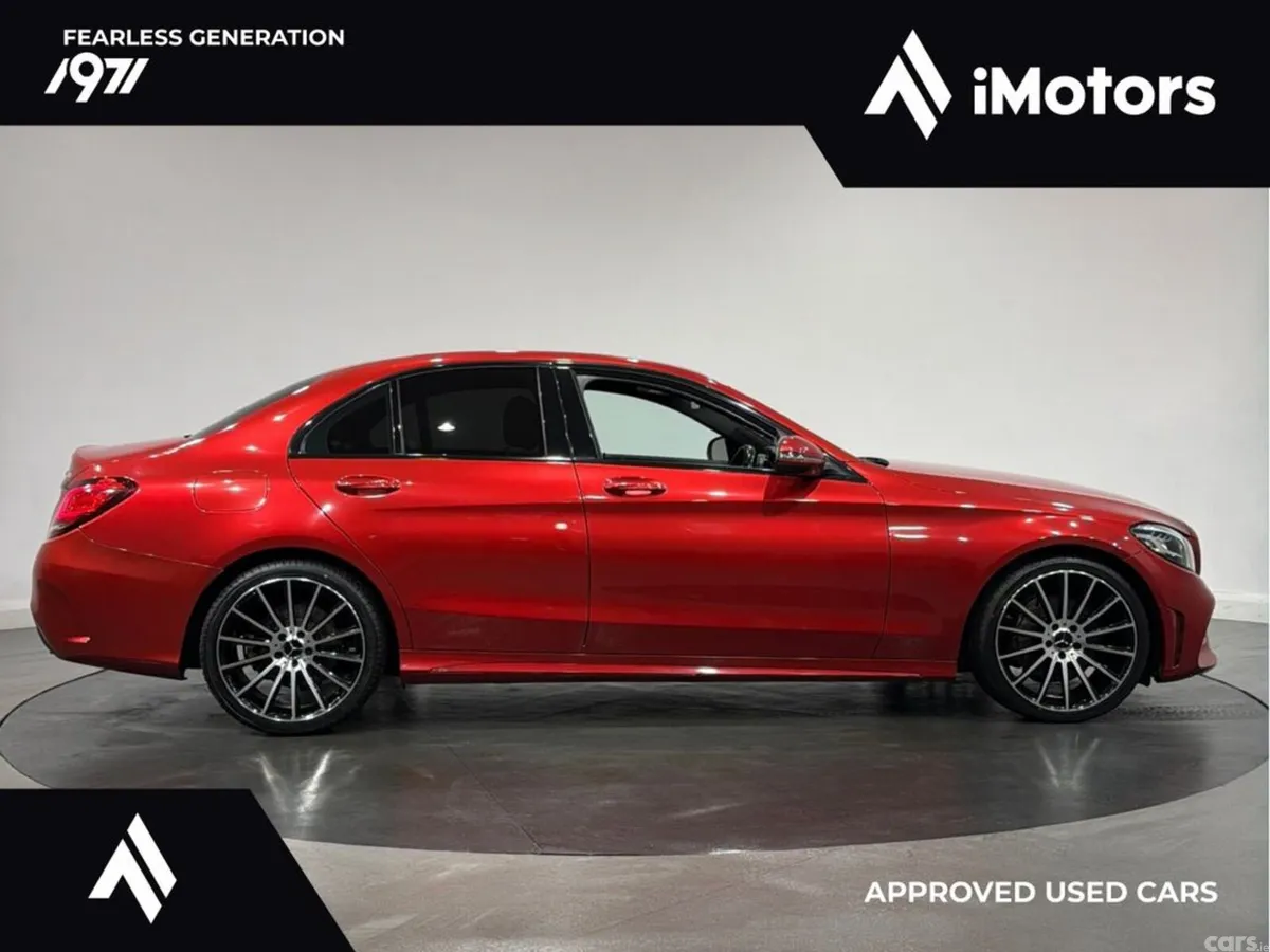 Mercedes-Benz C-Class Saloon, Diesel, 2019, Red