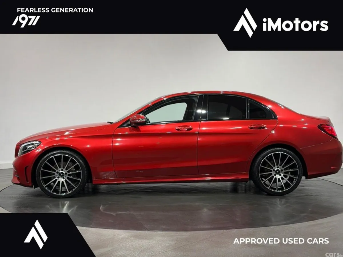 Mercedes-Benz C-Class Saloon, Diesel, 2019, Red