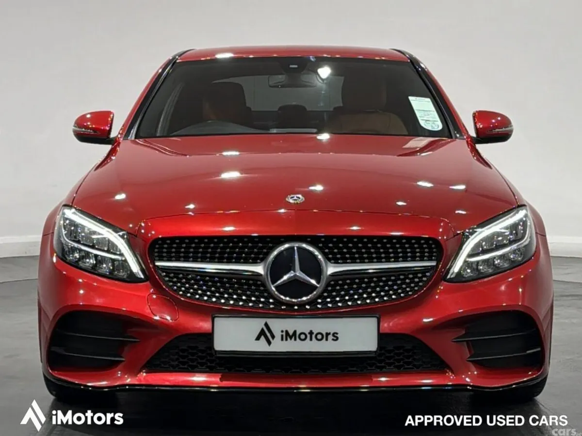 Mercedes-Benz C-Class Saloon, Diesel, 2019, Red