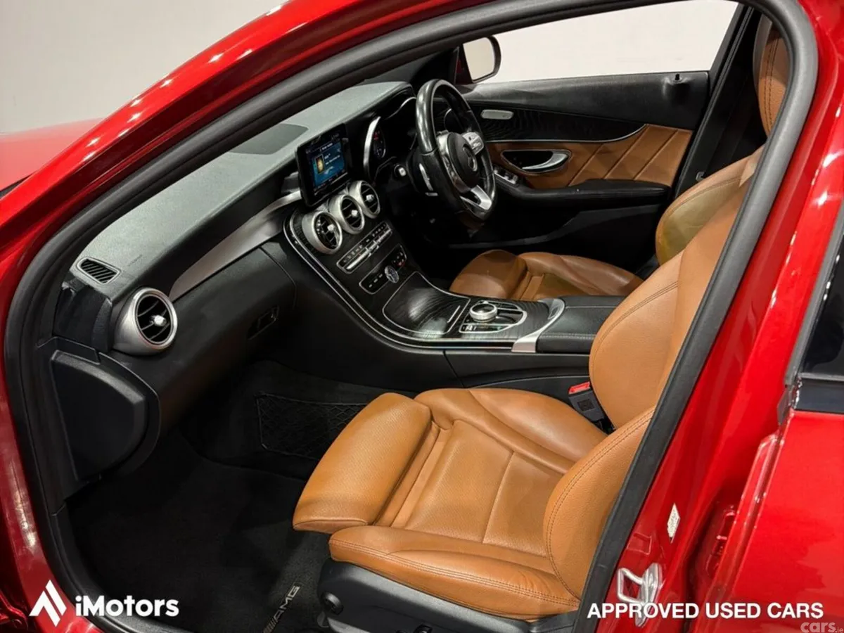 Mercedes-Benz C-Class Saloon, Diesel, 2019, Red