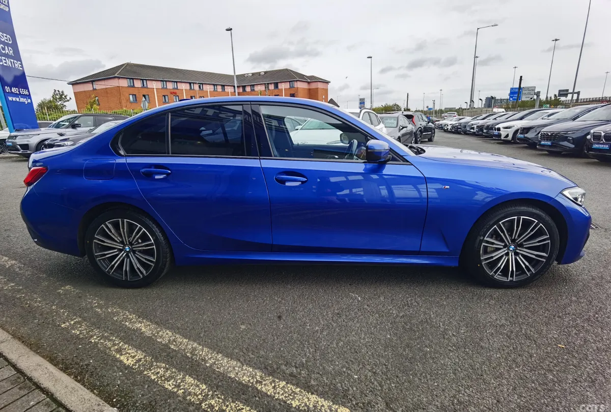 BMW 3-Series Saloon, Petrol Plug-in Hybrid, 2019, Blue
