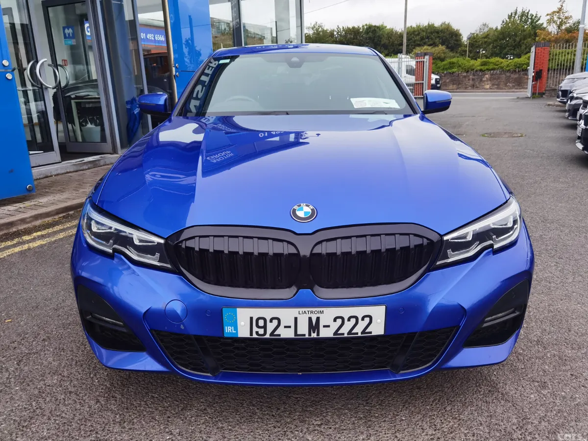 BMW 3-Series Saloon, Petrol Plug-in Hybrid, 2019, Blue
