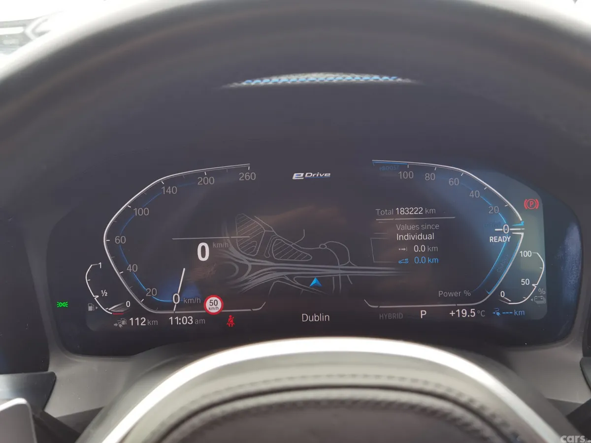 BMW 3-Series Saloon, Petrol Plug-in Hybrid, 2019, Blue