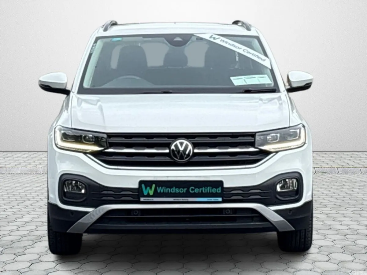 Volkswagen T-Cross Hatchback, Petrol, 2021, White
