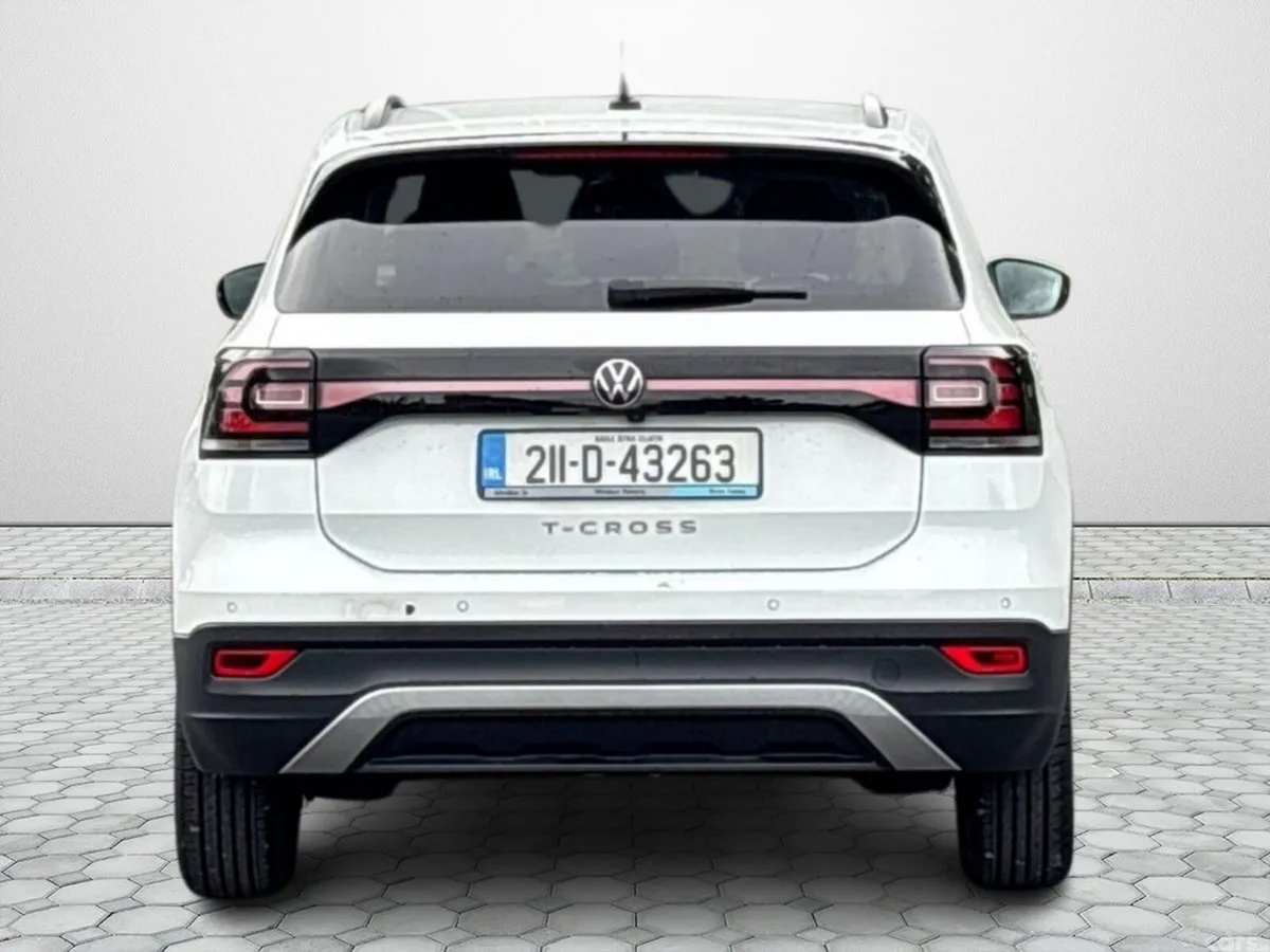 Volkswagen T-Cross Hatchback, Petrol, 2021, White