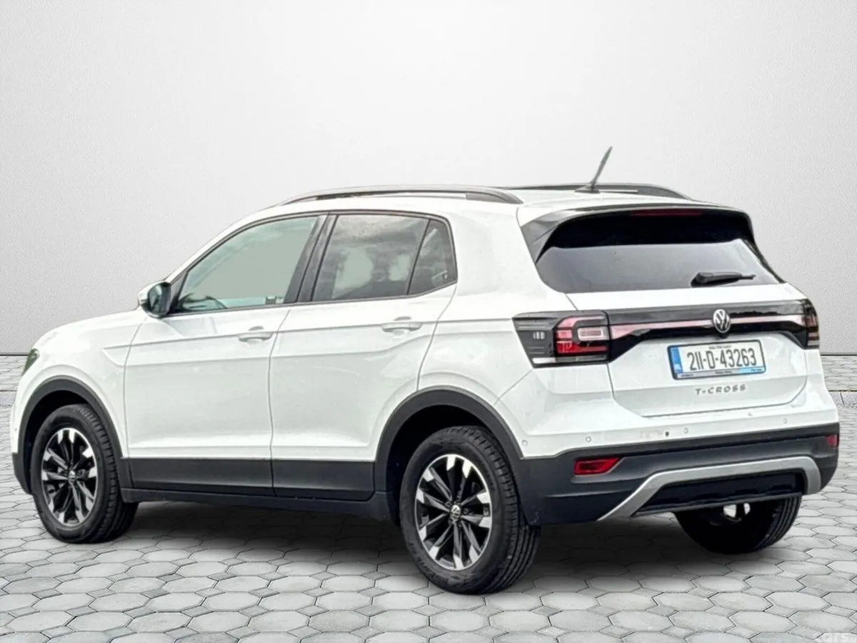 Volkswagen T-Cross Hatchback, Petrol, 2021, White