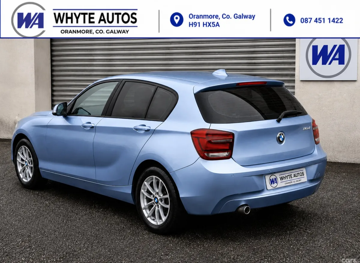 BMW 1-Series Hatchback, Diesel, 2015, Blue