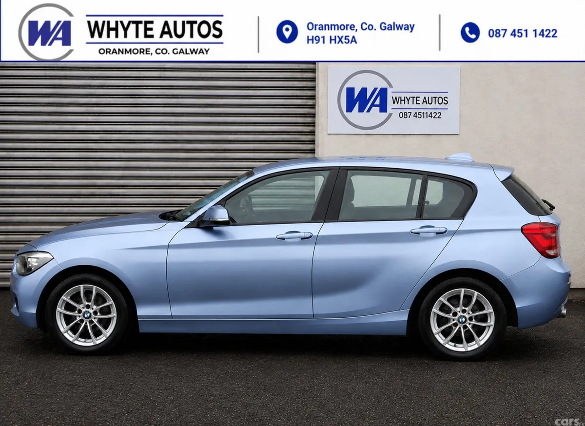 BMW 1-Series Hatchback, Diesel, 2015, Blue